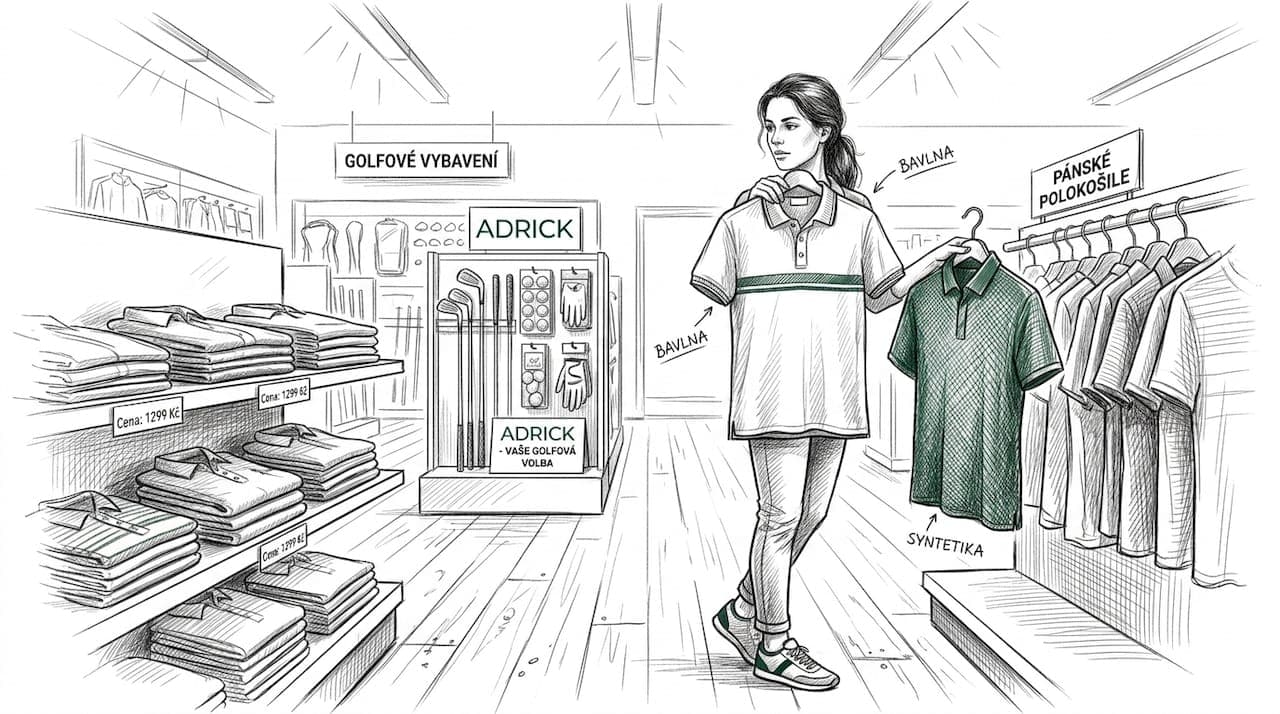 Golfové tričko vs. polokošile: Klíčové rozdíly pro výběr