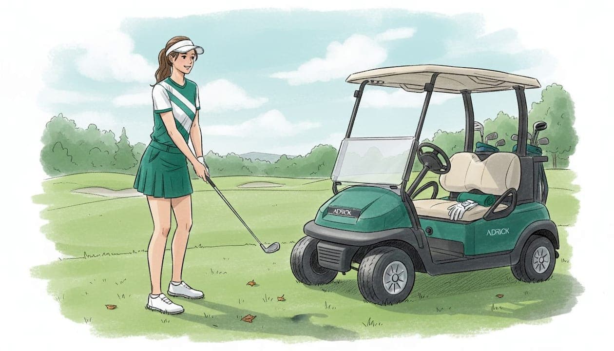 Stylové trendy v dámském golfovém oblečení pro rok 2026