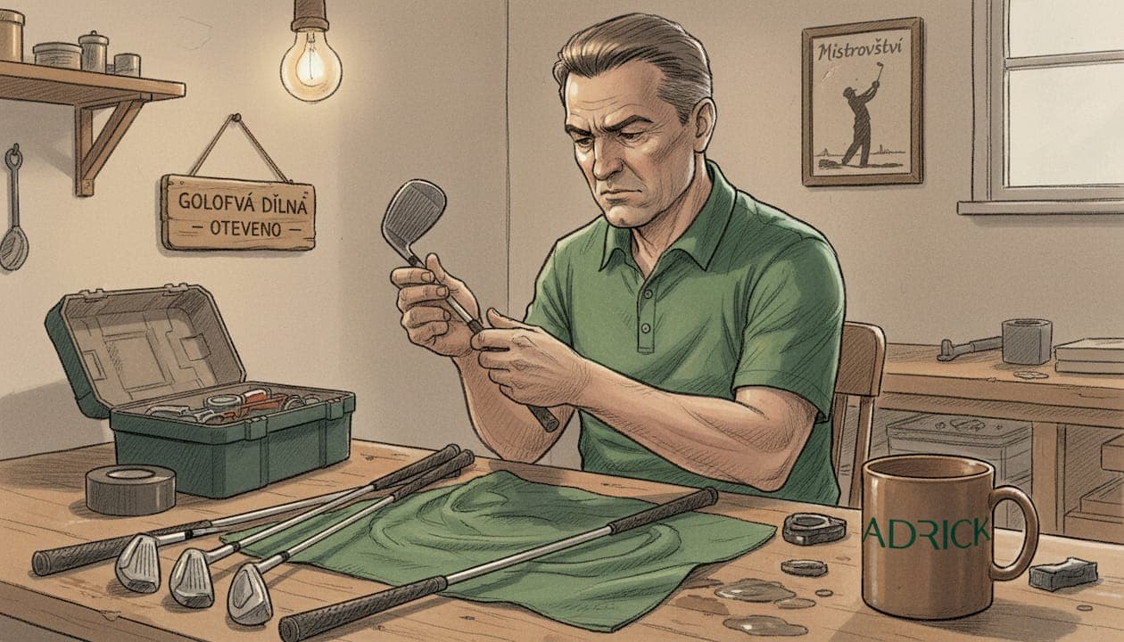 Jak snadno vyměnit golfové gripy pro lepší výkon
