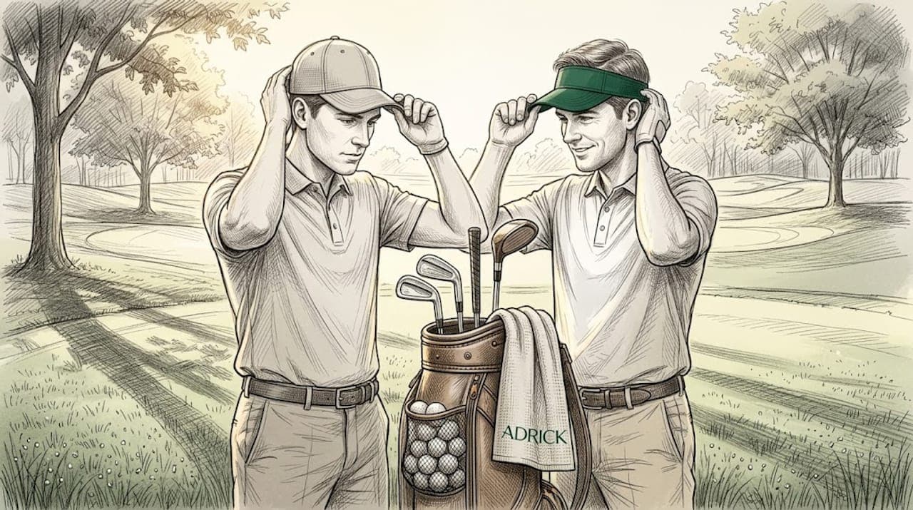 Rozdíl mezi golfovou čepicí a kšiltem: průvodce