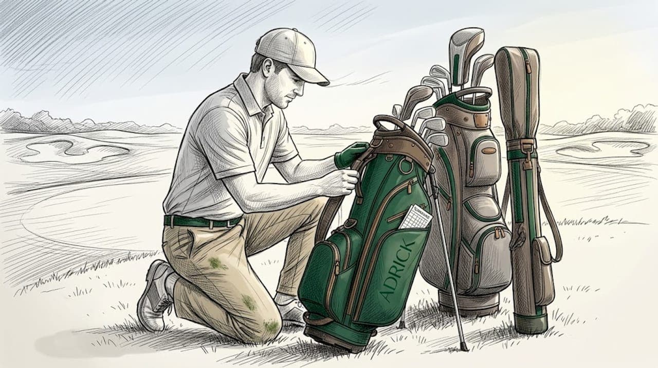 Kontrolní seznam pro nový golfový bag: průvodce 2026